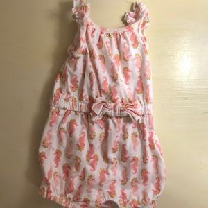 Carters seahorse romper